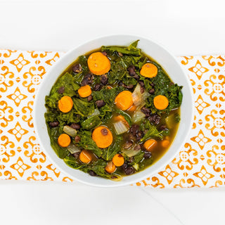 Rustic Bean and Greens Heart Healthy Soup