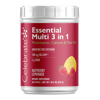 Essential Multi 3 in 1 Multivitamin with Calcium, Drink Mix