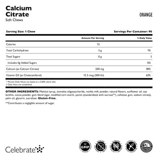 Calcium Citrate, Soft Chews