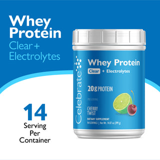 Celebrate Whey Protein Clear + Electrolytes