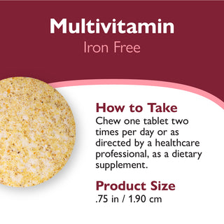 Bariatric Multivitamin without Iron, Chewable