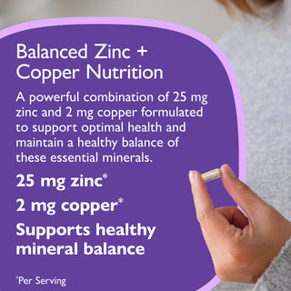 Zinc Plus Copper, Capsules