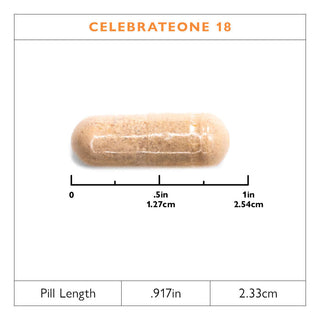 CelebrateONE 18 Once Daily Bariatric Multivitamin with Iron, Capsules